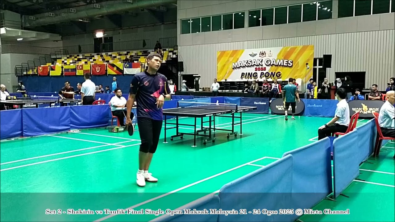 Shakirin vs Taufik Final Maksak Malaysia 24 Ogos 2025