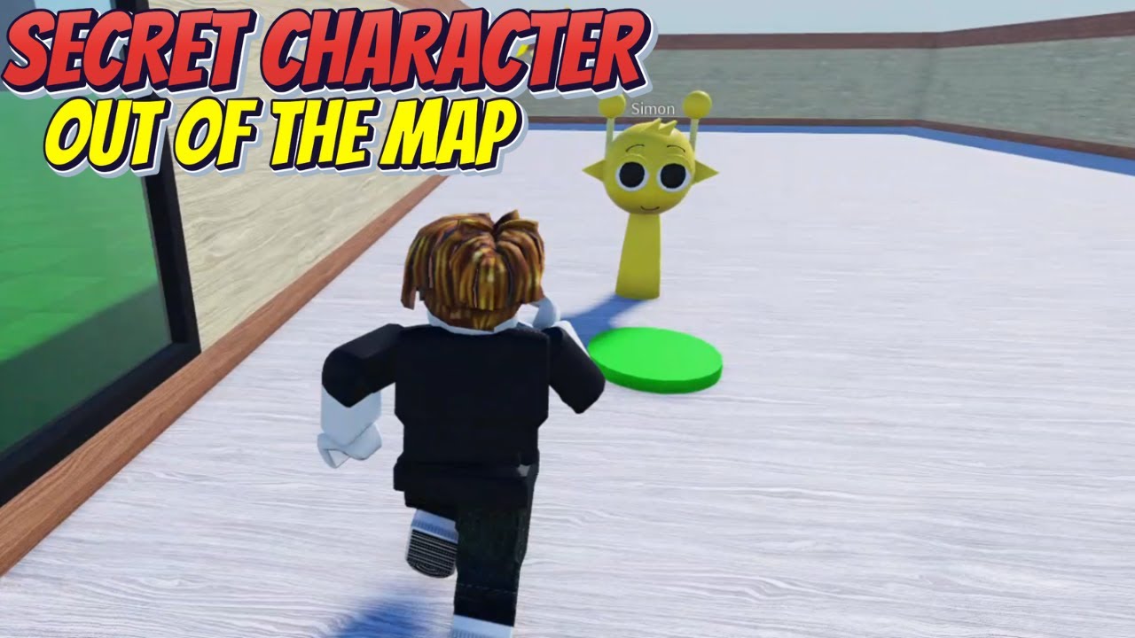 Roblox - How To Glitch Out Of The Map And How To Get Simon In 3D Sprunki RP and Animations
