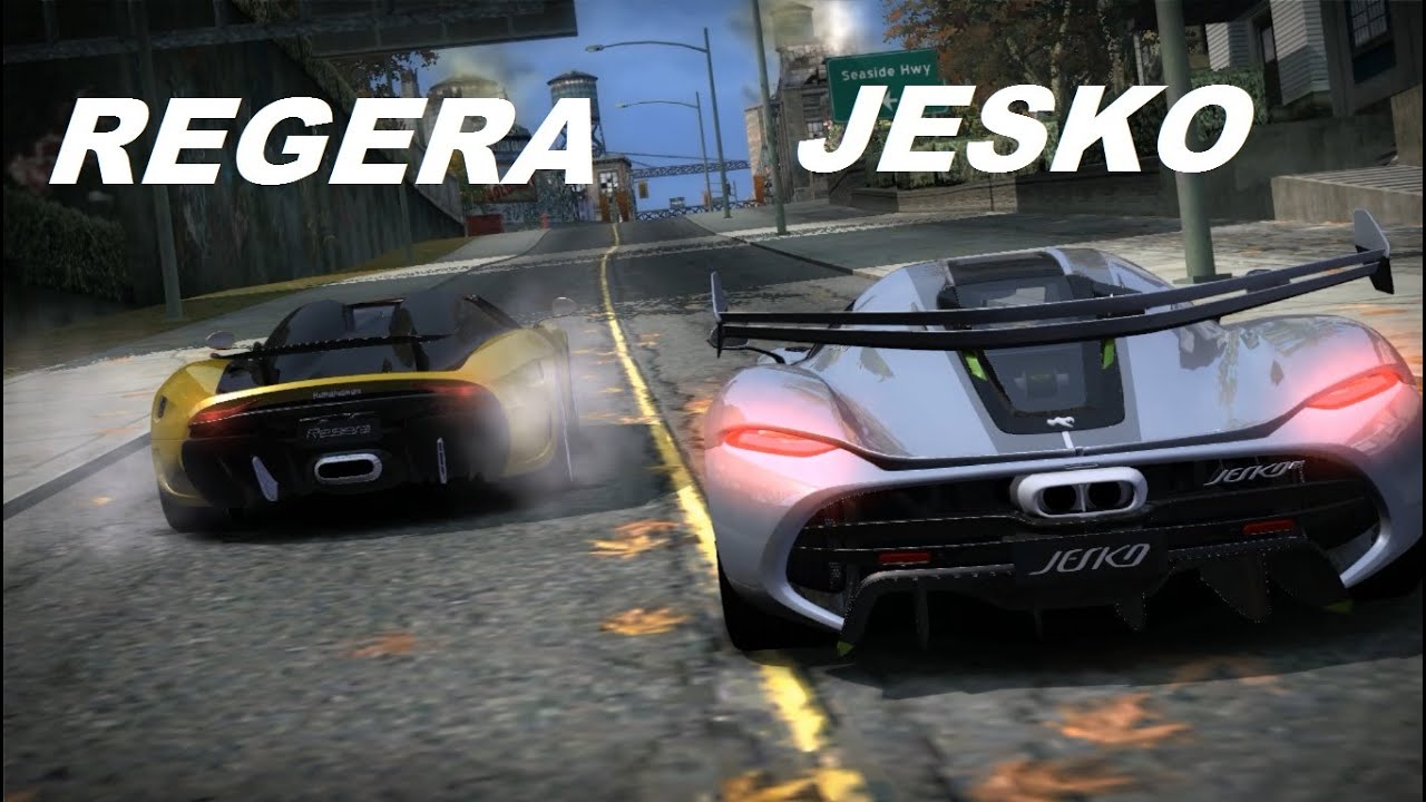 Koenigsegg Jesko vs Koenigsegg Regera  ( Blacklist #3 NFS MW )