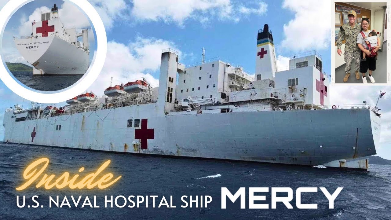 Tour Inside U.S. Naval Hospital Ship MERCY | Chuuk, Micronesia [with ENG SUB]