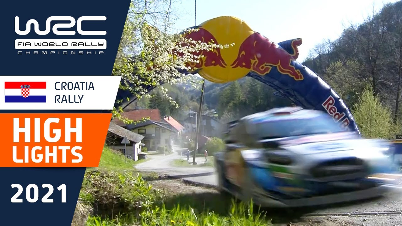 Highlights Stages 9-12 - Day 2 - WRC Croatia Rally 2021