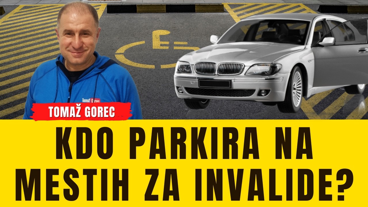 Ljudje brez SARAMU parkirajo na mestih za invalide 😮😮 Svet je šel v KUR..! 😟