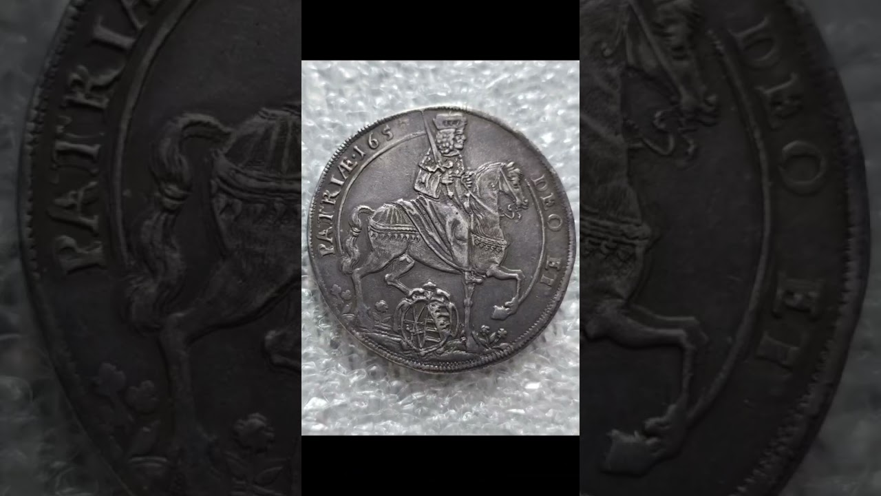 #Монета-#Таллер. Саксонія - Альбертіна. 1657 рік. Кюрфюрст - Йоган Георг ІІ.