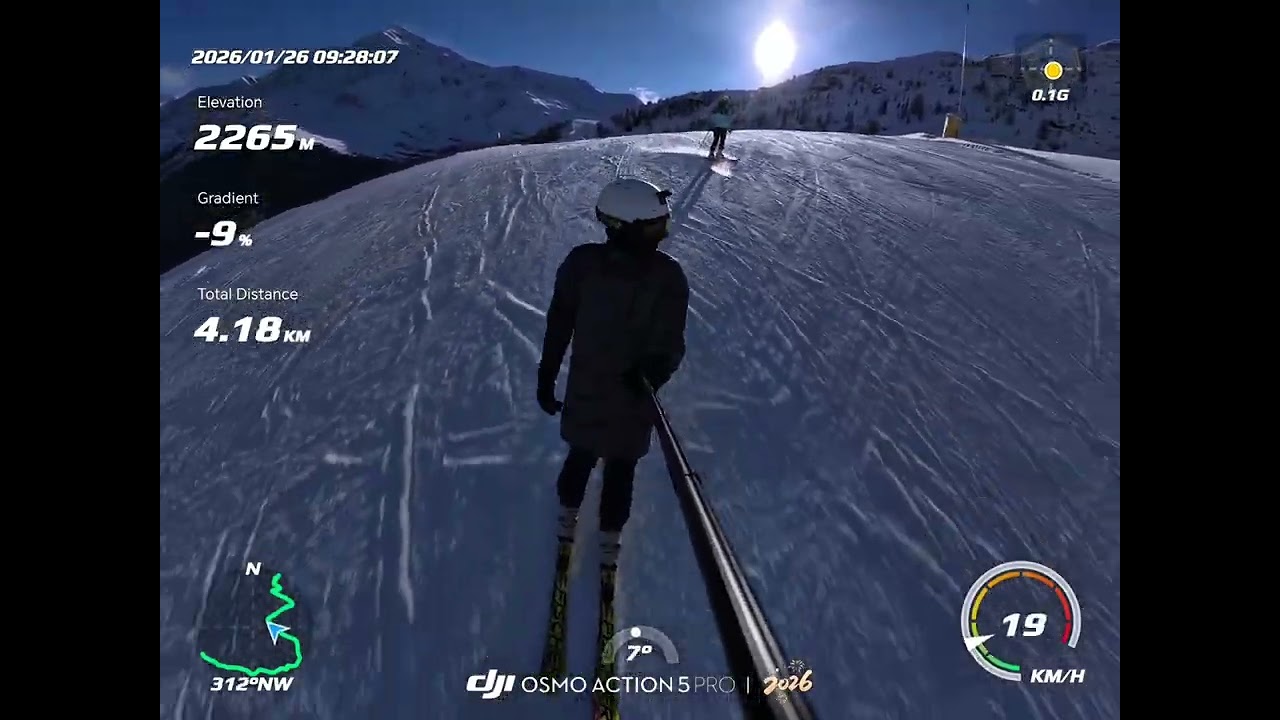 4K Video Welcome to Santa Caterina di Valfurva longest piste 