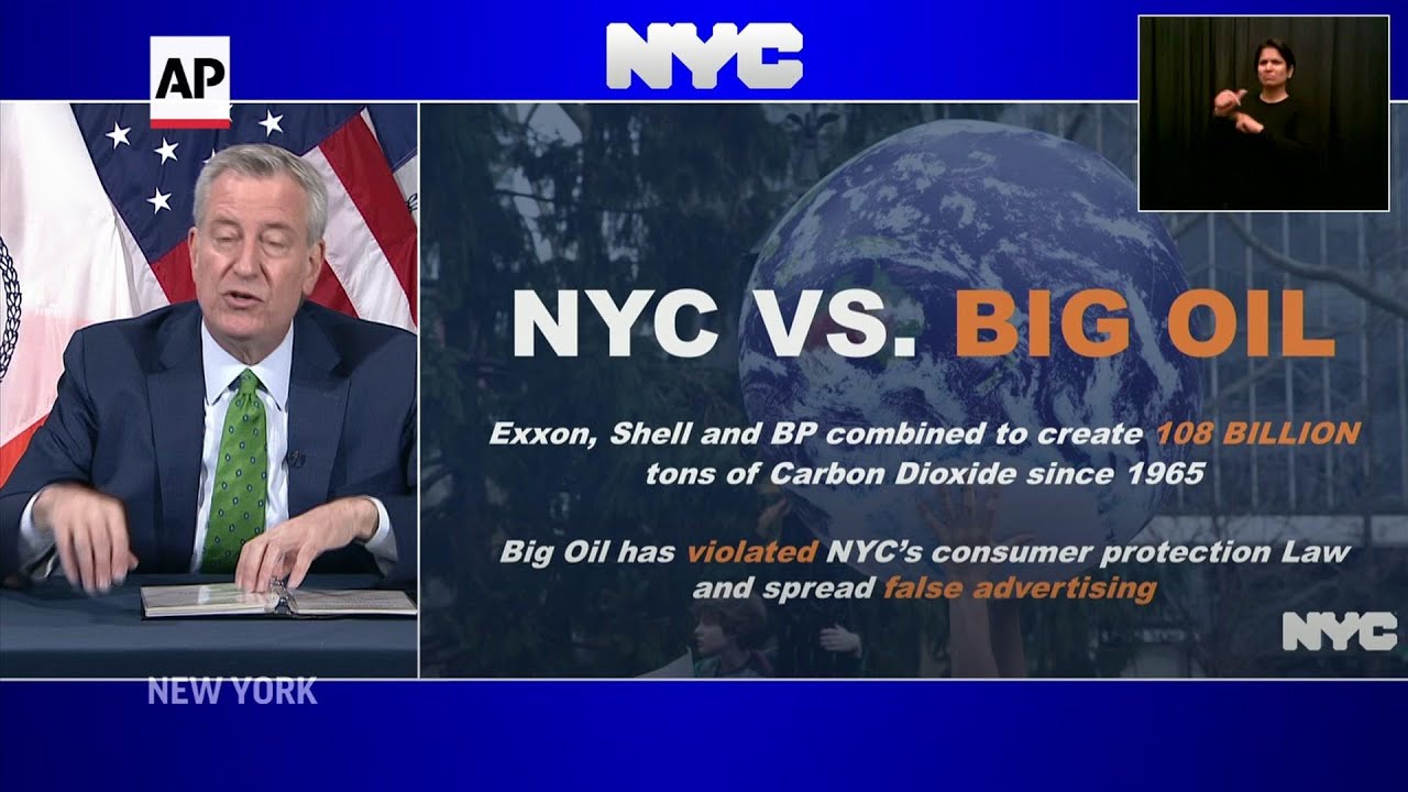 NYC sues Big Oil