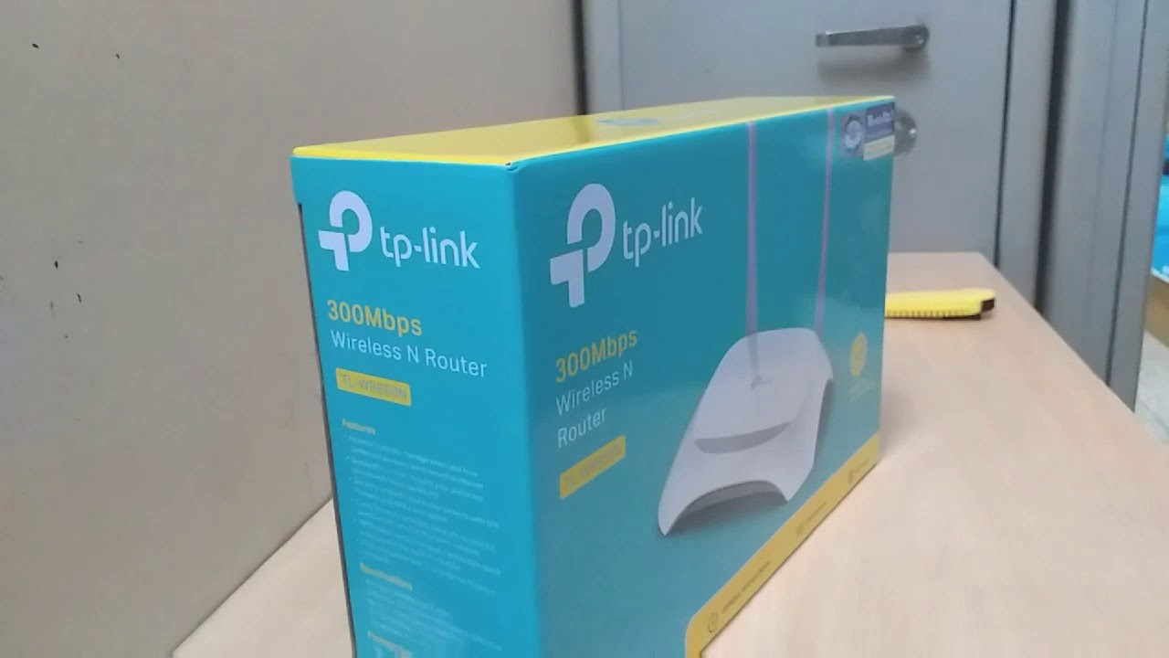 TP-Link, TL -WR850N, UNBOXING.