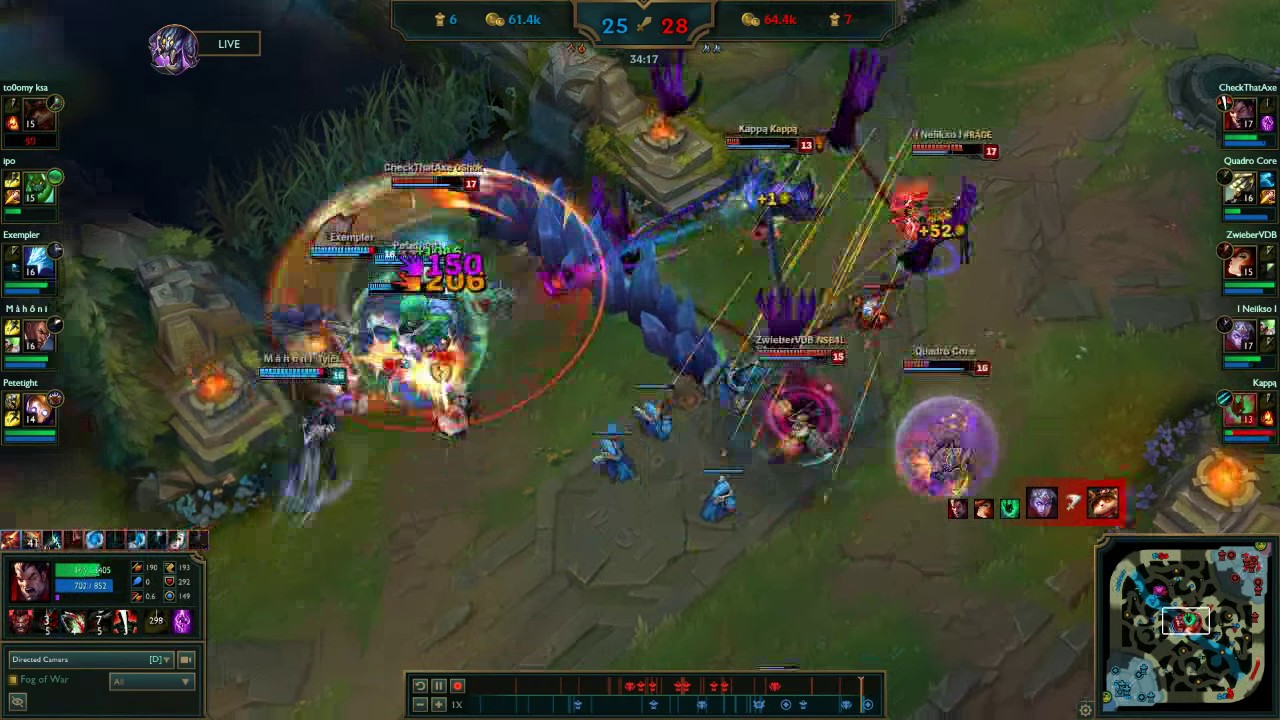 How to play lucian in a teamfight [example] [League of Legends]