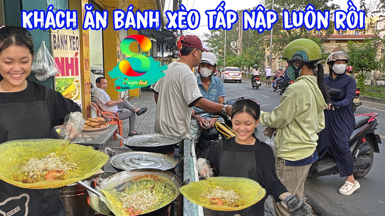 🟢Khách ăn bánh quá trời đông..!Đông quá trời luôn