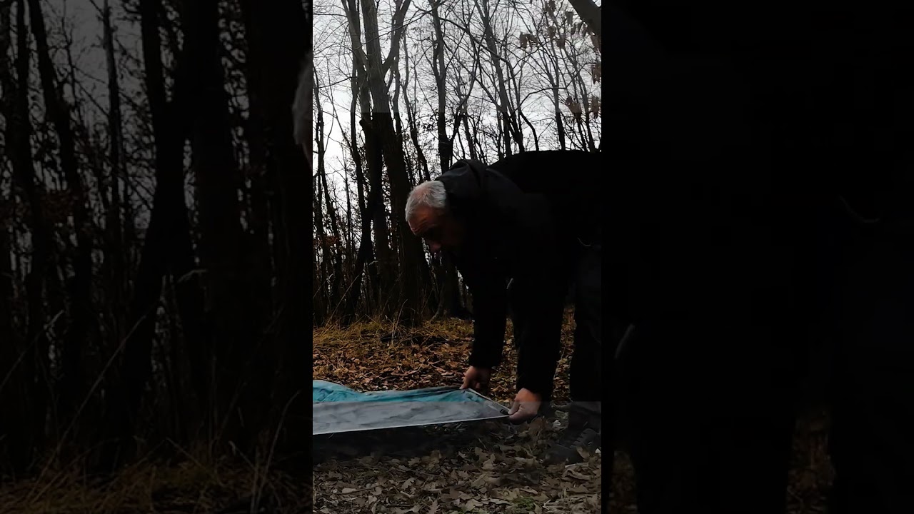 Schneller Tarpaufbau: Geschlossen & mit Bodenplane! Einfach genial - Genial einfach!