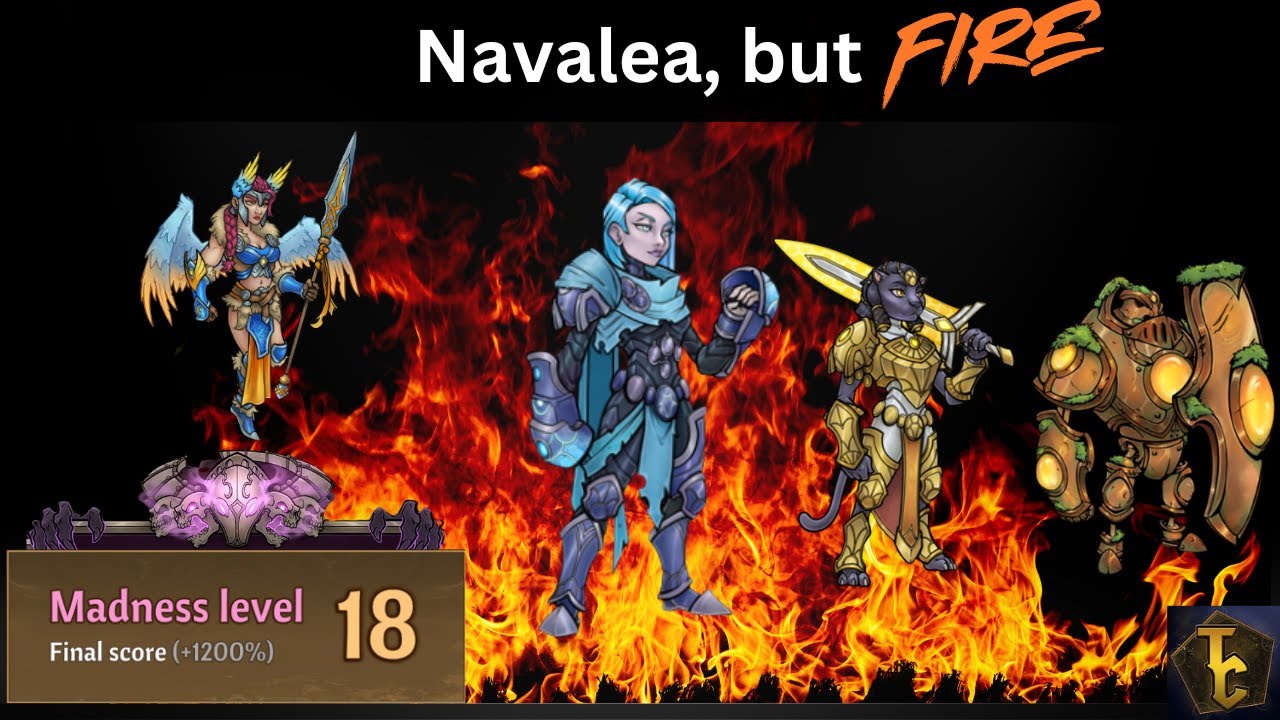 Navalea Fire Damage fun - Madness 18 - Across the Obelisk