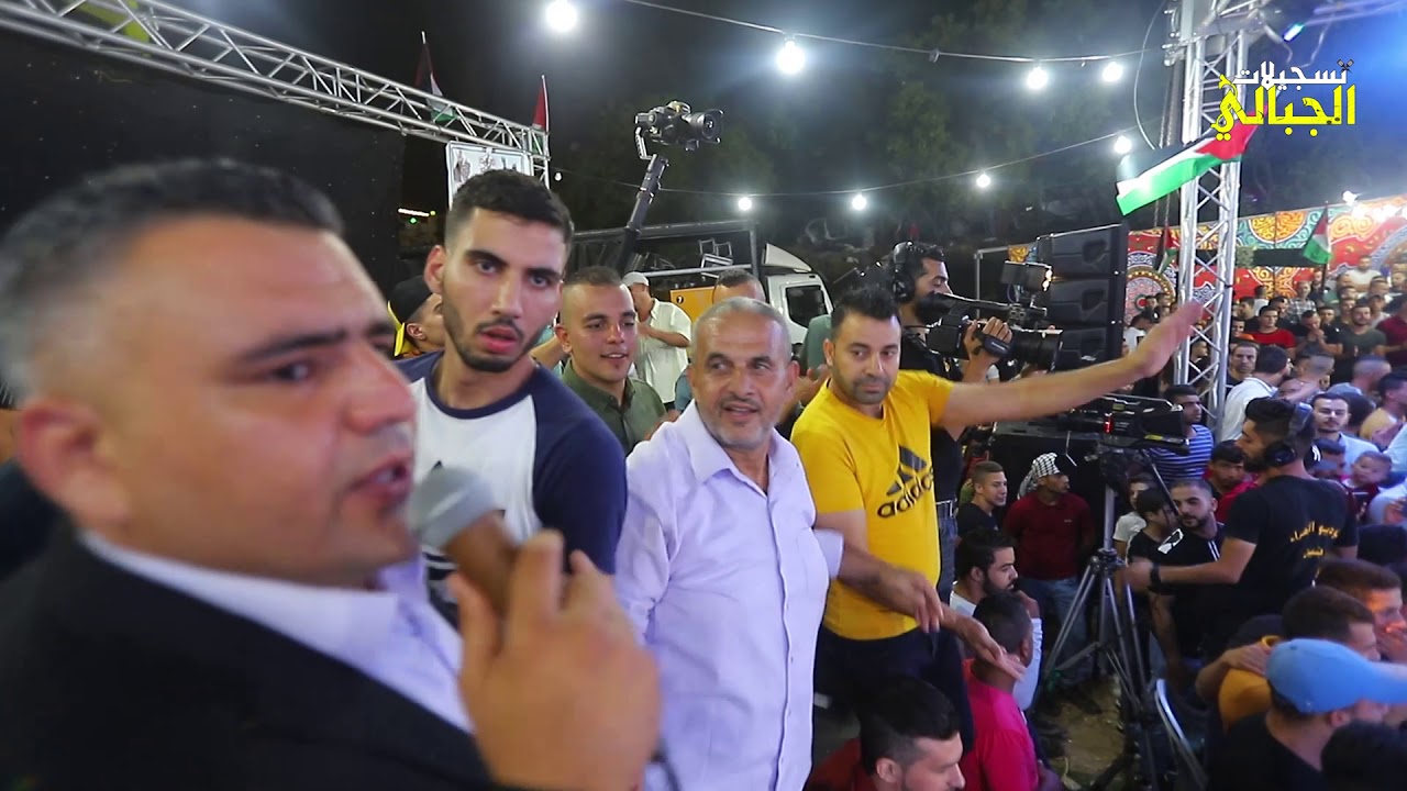 جمهور الدحية مش طبيعي   الفنان حافظ موسى سهرة العريس محمود الزرعيني -جنين 2019 T.ALjabaly