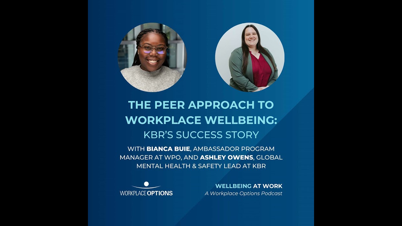 The Peer Approach to Supporting Workplace Wellbeing: KBR’s Success Story