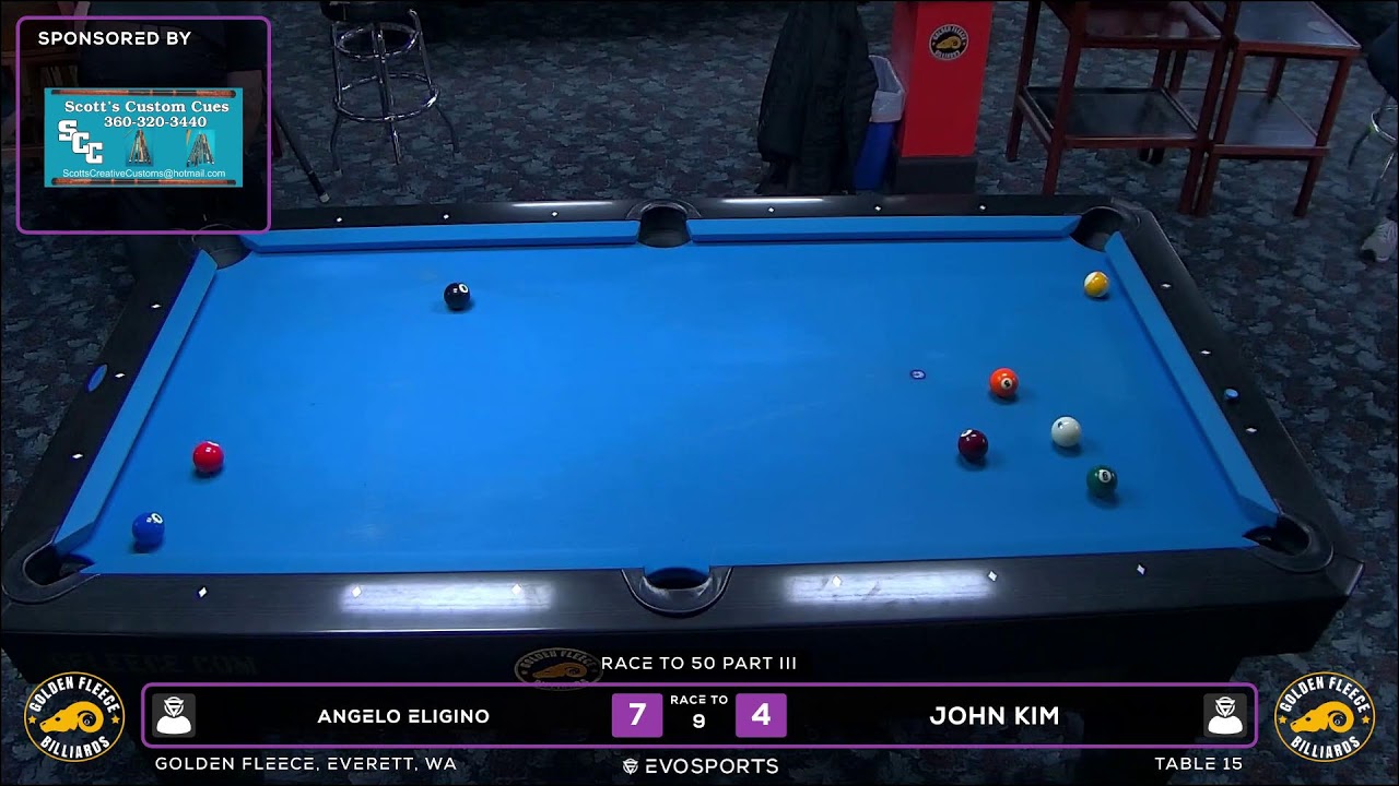 ANGELO ELIGINO  vs JOHN KIM  - GOLDEN FLEECE - TABLE 15 | EvoSports