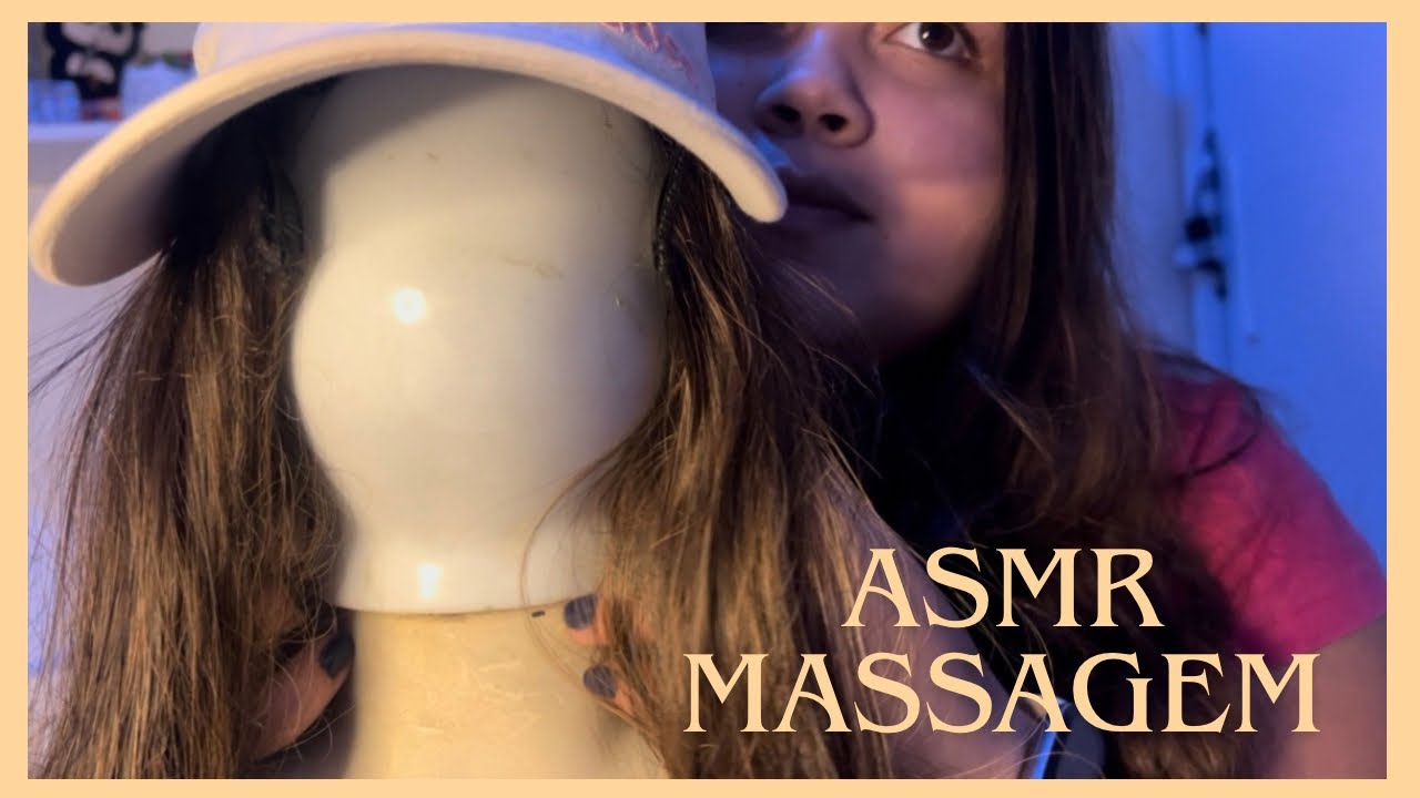 ASMR caseiro - Massagem e cafuné na cabeça 💆🏻‍♀️