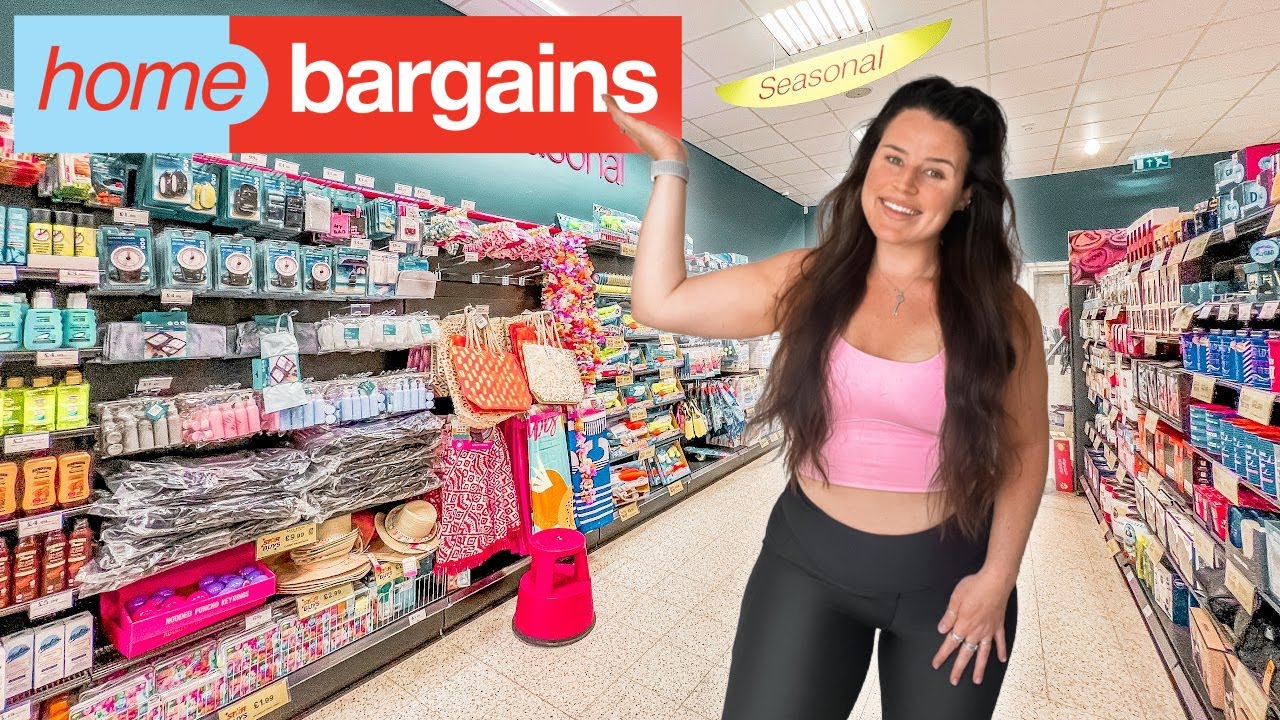 HOME BARGAINS SHOP WITH ME | GARDEN FURNITURE, DECOR, BEAUTY & MORE!