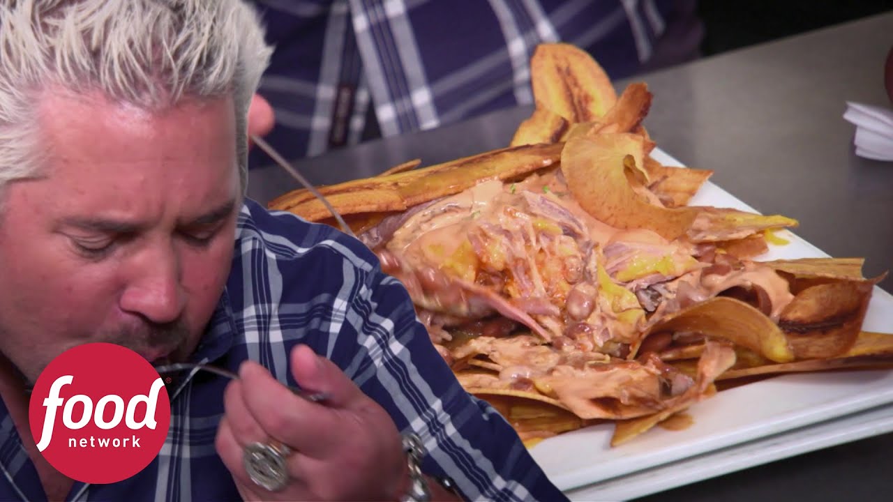 Tortillas, sándwich y tacos de cabeza de cerdo  | Lanchonetes Clássicas com Guy Fieri