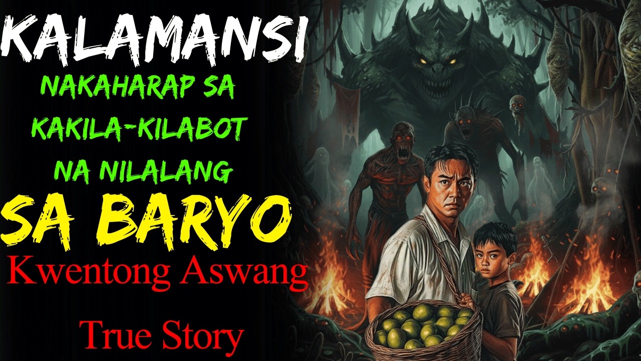 NAKAHARAP SA KAKILA-KILABOT NA NILALANG SA BARYO | Kwentong Aswang | True Story