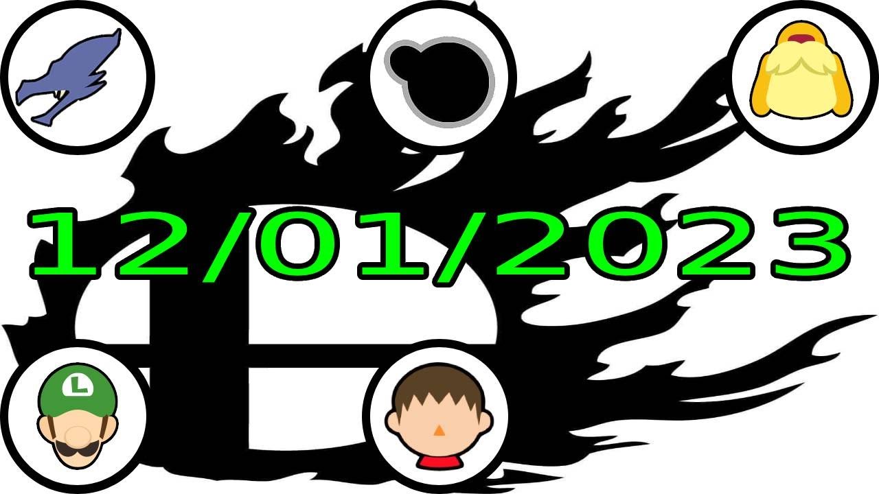 (-,-) 12/01/2023, Ectro (Ridley, Mr. Game & Watch, Isabelle, Villager, Luigi) Vs. Holly (Many), SSBU