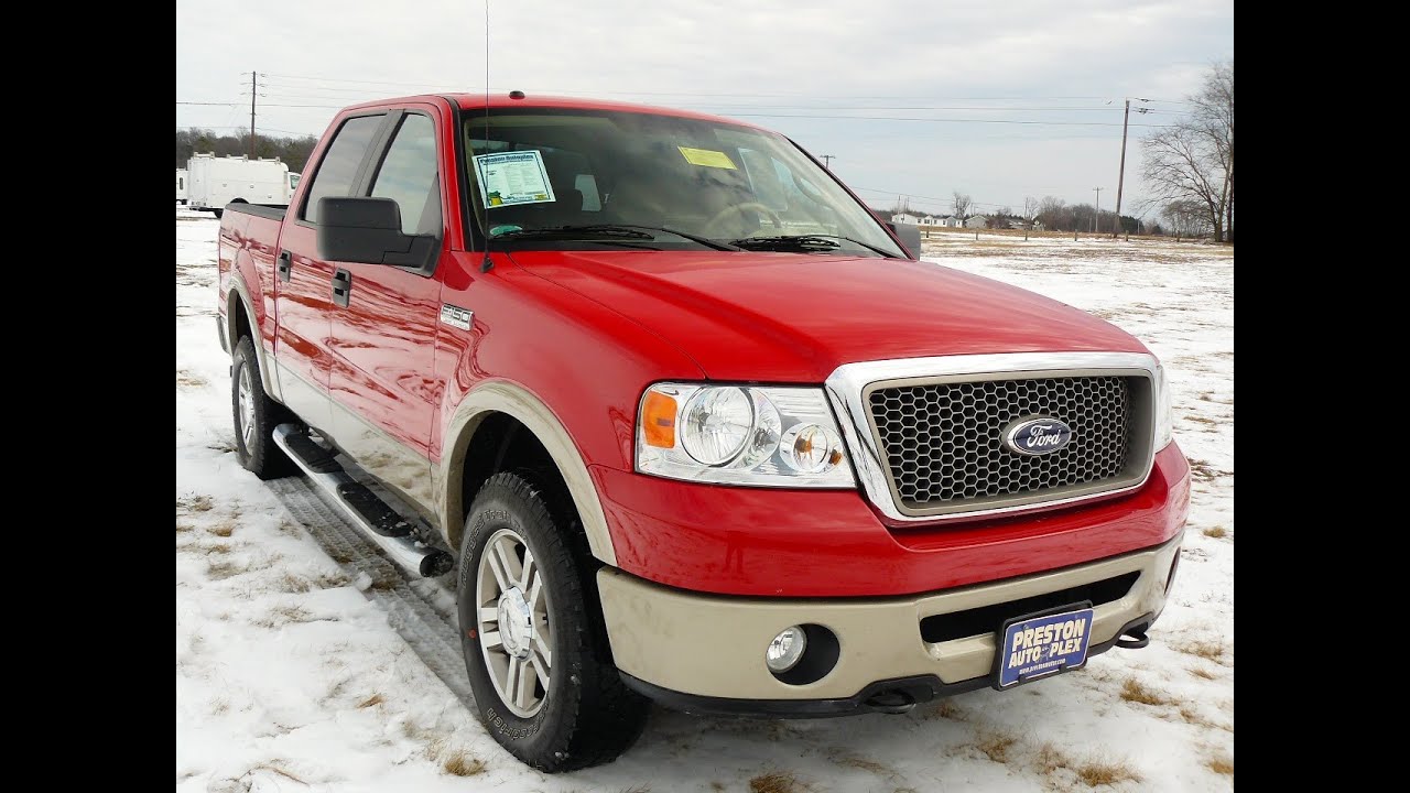 Used cars for sale in Maryland 36000 MILE 2008 Ford F150 Lariat V8 4WD #  F400493A