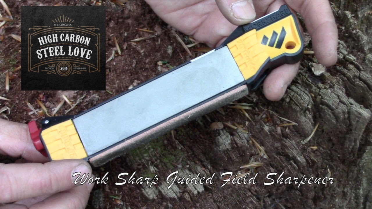 Knife and Axe Sharpening with the Work Sharp Guided Field Sharpener - HighCarbonSteel Love