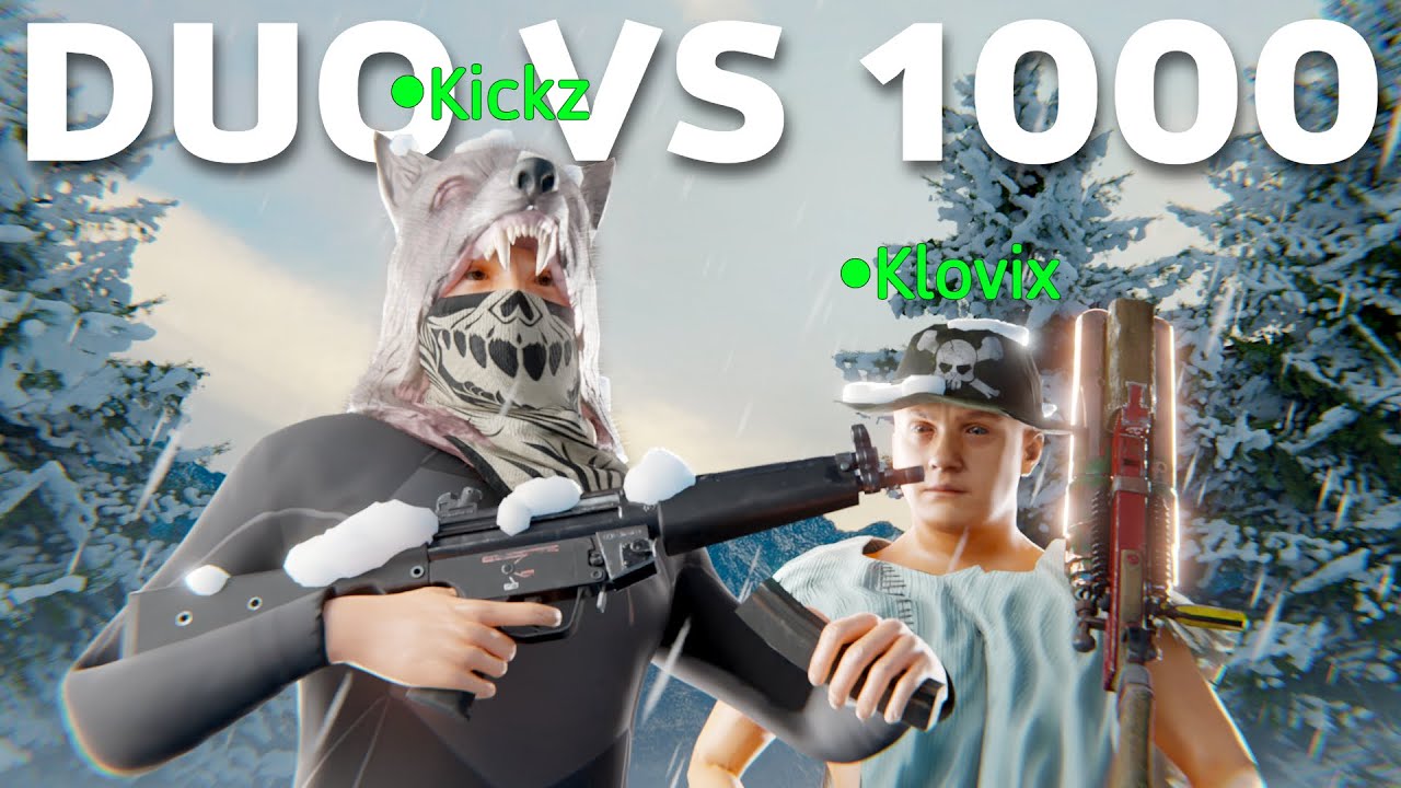 HOW WE SURVIVED A 1000 POP - DUO RUST