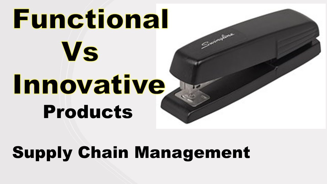 Why Product Type Matters in Supply Chain: Functional vs Innovative Products | in Hindi| SCY034