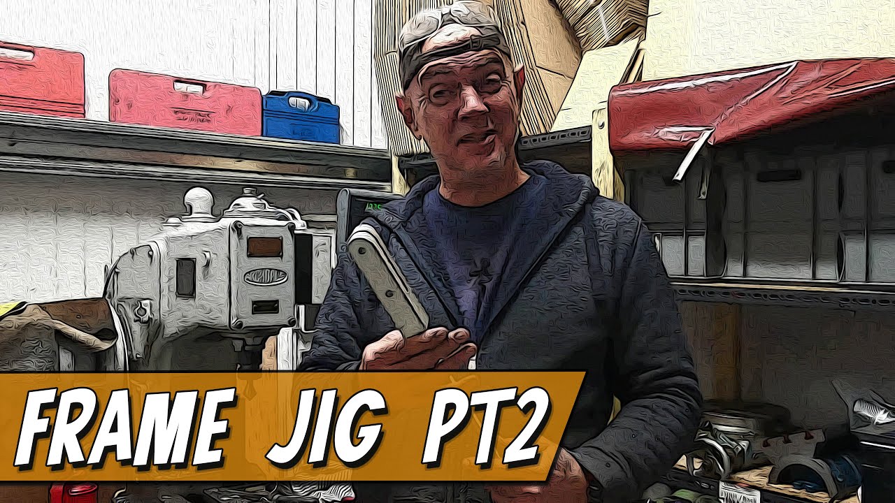 Making a frame jig Pt2 - Suzuki Bandit Cafe Racer - ASBO Project