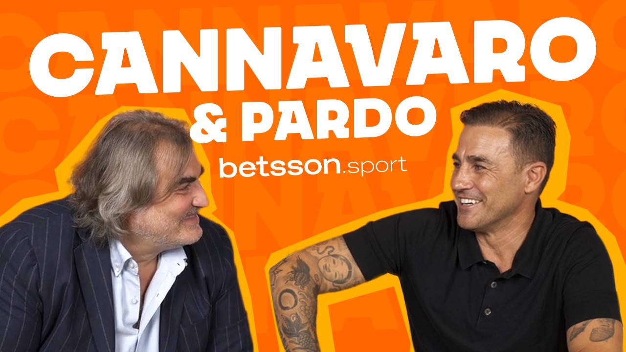 CANNAVARO & PARDO al Betsson.Sport Talk!
