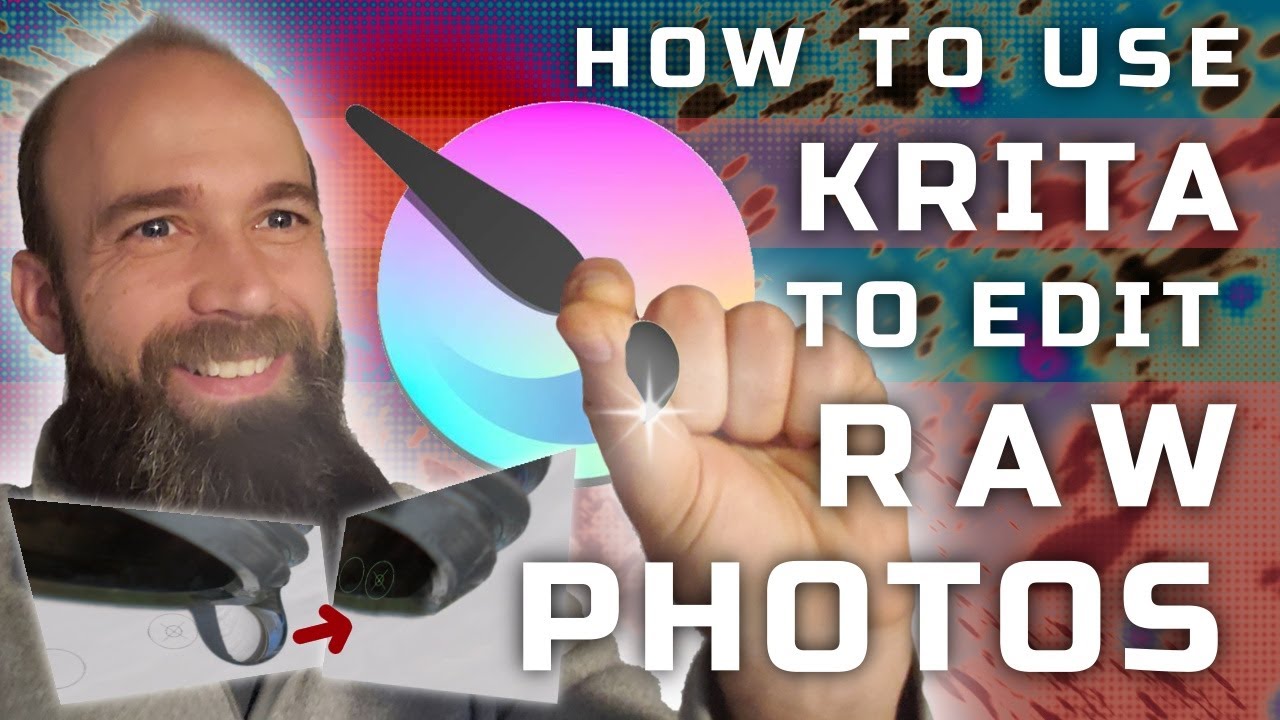 Как использовать Krita (бесплатный инструмент) для редактирования фотографий в формате RAW