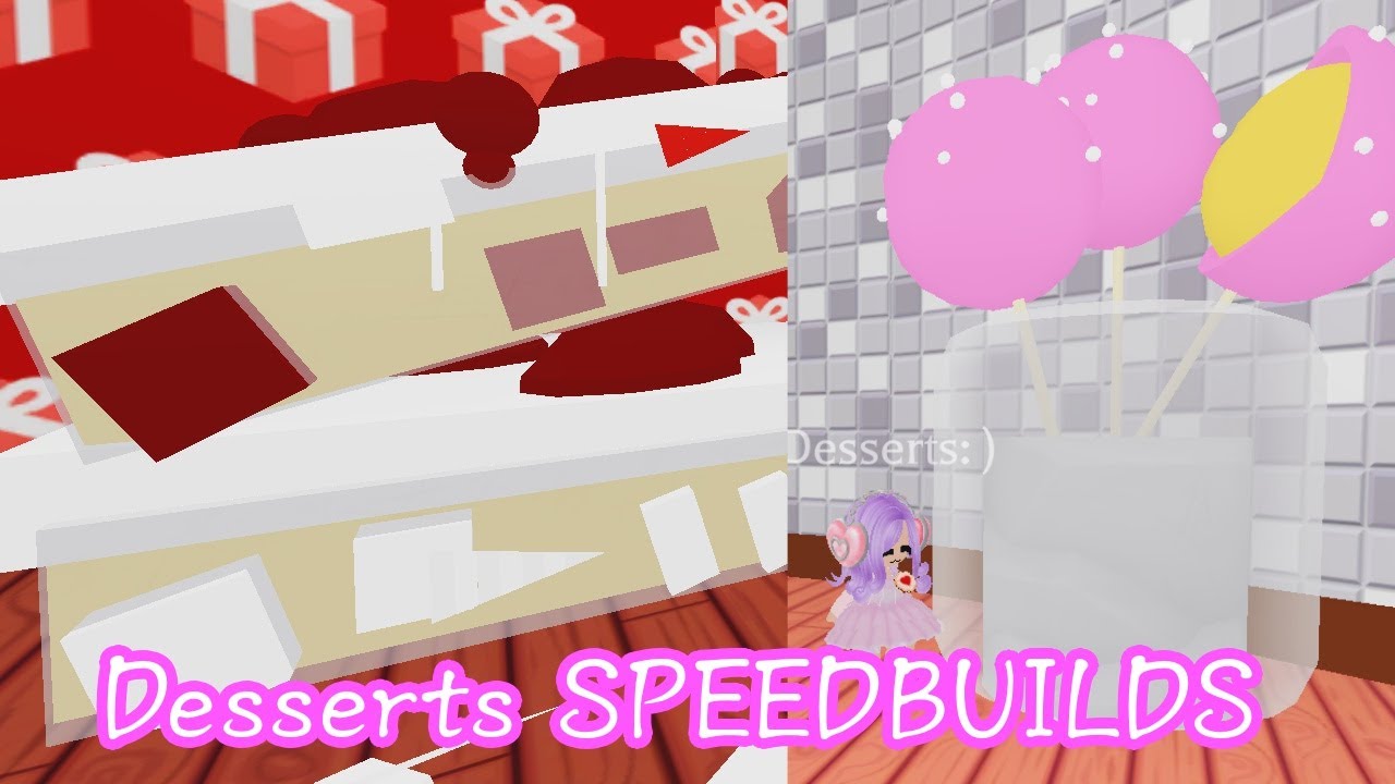 SpeedBuild Realistic V Day Desserts