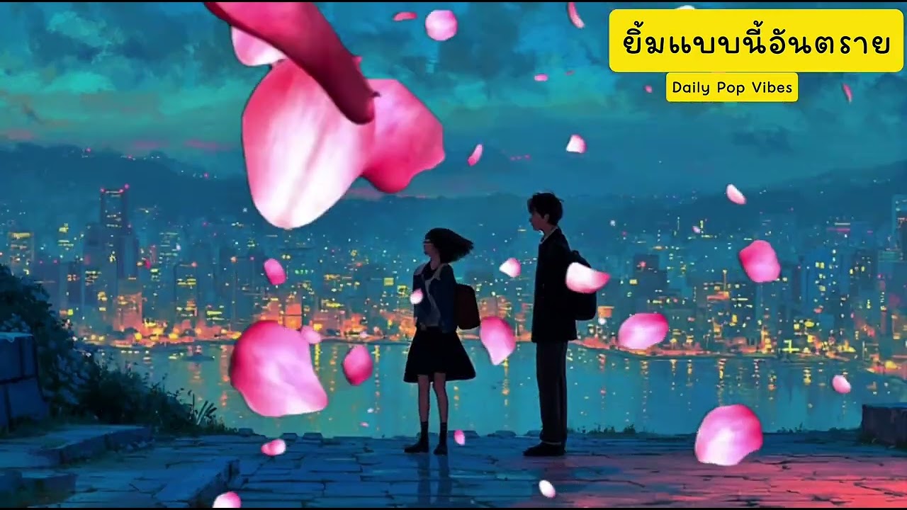 ยิ้มแบบนี้อันตราย | Daily Pop Vibes #Thai pop music #cute love song #anime music video