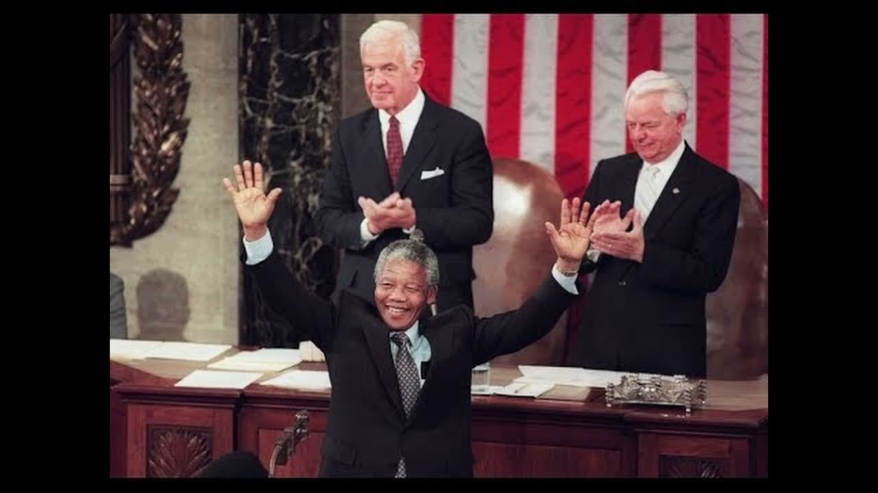 Nelson Mandela – First Address to U.S. Congress (1990)