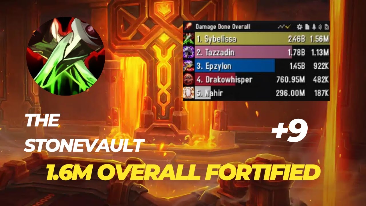 +9 The  stonevault Assasination rogue POV 1.6M overall TWW 11.0.5 seaon 1