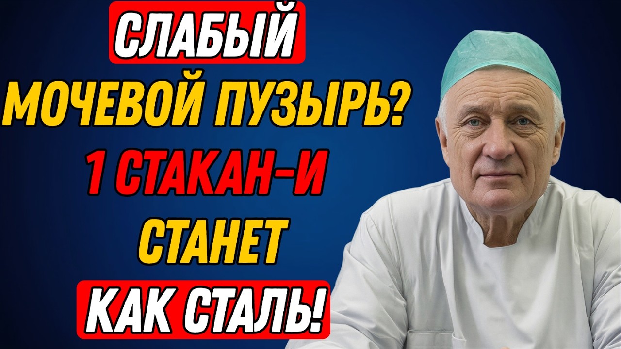 Как вернуть контроль над мочевым пузырём: без лекарств, без боли, по методу прошлого века