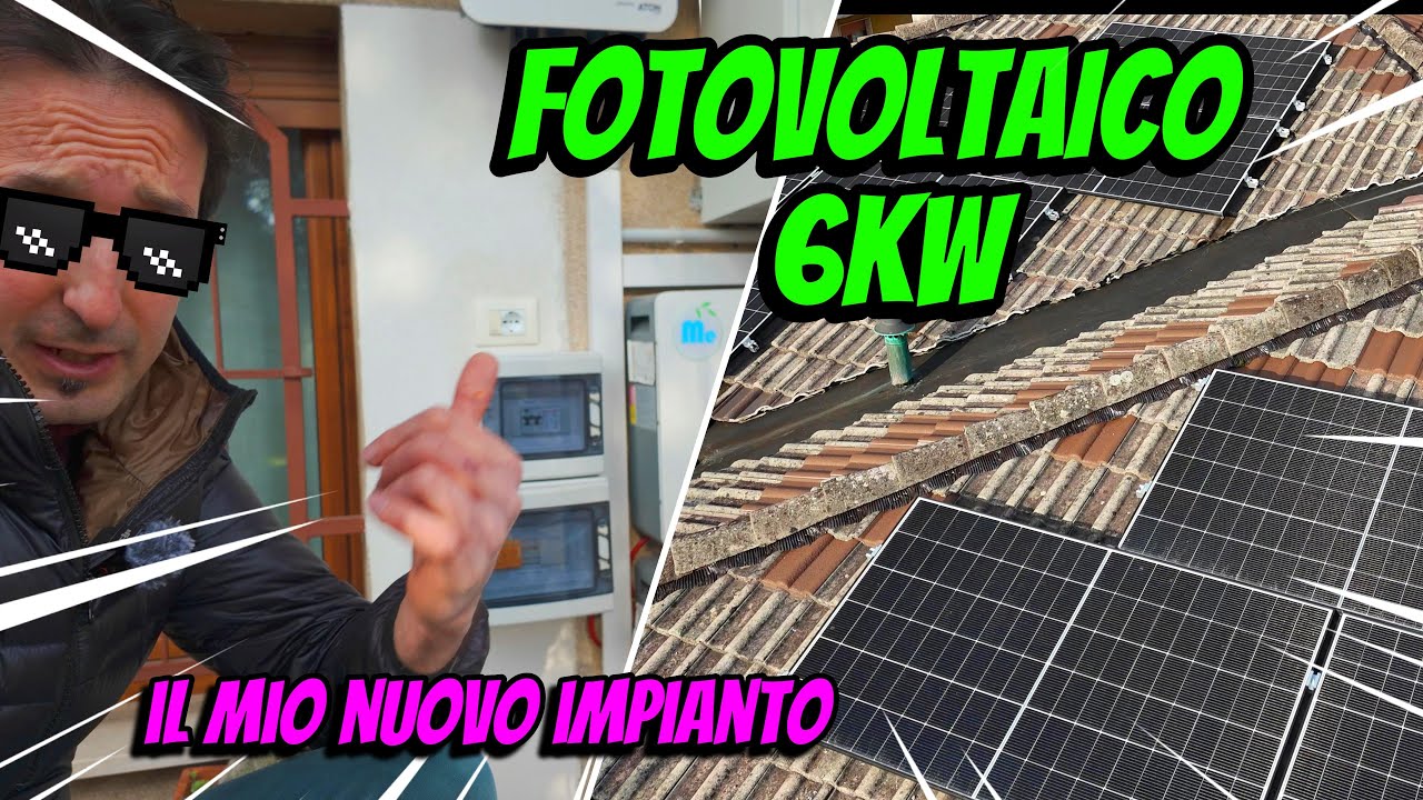 💥 NUOVO impianto FOTOVOLTAICO da 6KW con ACCUMULO da 10KW | Sono veramente soddisfatto?💥  🇮🇹