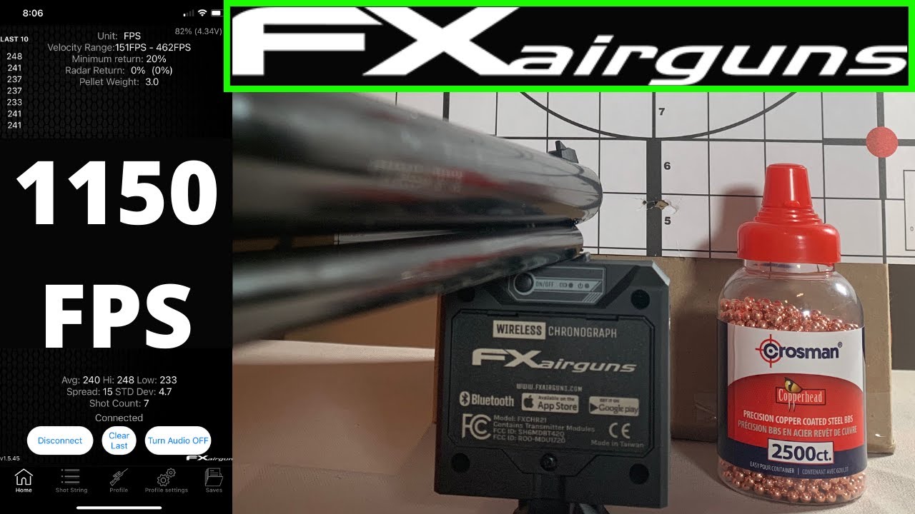 FxAirGuns Pocket Chronograph Detailed Set Up