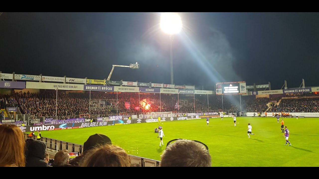 3. Liga: VfL Osnabrück - Sportclub Verl | Spielunterbrechung, Traoré Tor und Pyro