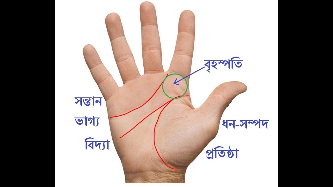 হাতে বৃহস্পতির স্থানটি শুভভাবে থাকলে কি শুভ ফল পাবেন। ডাঃ সুবোধ লাল সাহা| Phn-9874117428