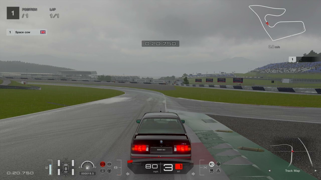 GT7 International B Licence IB6: Cornering in the Wet: Intermediate.  Guide to achieve Gold