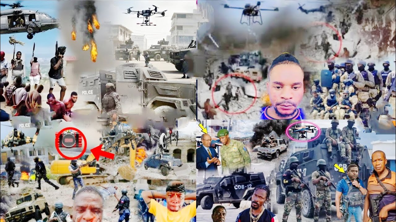 27 Fev - 7 Drones Bonbade Lanmò100Jou, Cha Lapolis Sèke Kwadèboukè, Plizyè Machine Sezi, Anpil Kadav