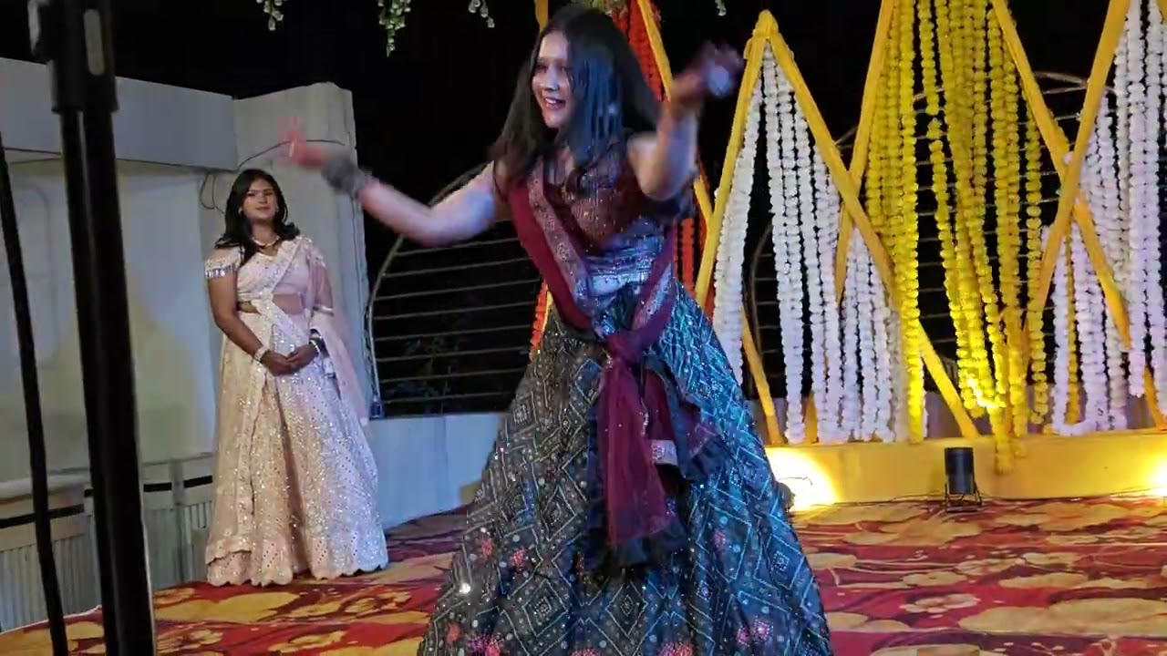 Rimpi, Pakhi,Nishita dance performance (Dimpi & Sumit) Sangeet ceremony