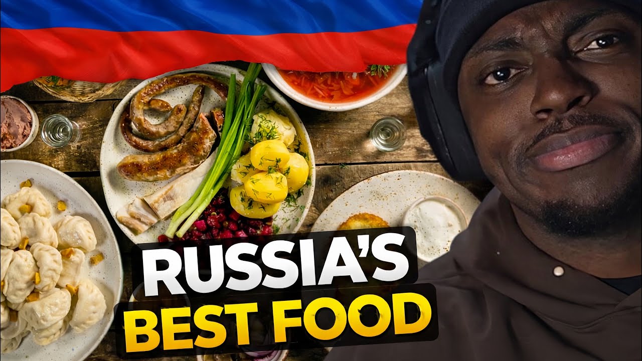 Tray Reacts To The ULTIMATE Russian Food Tour