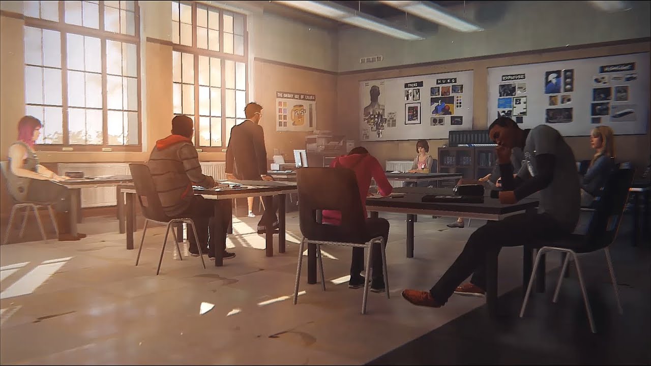 Life is Strange - Chrysalis episode - Nightmare and High School