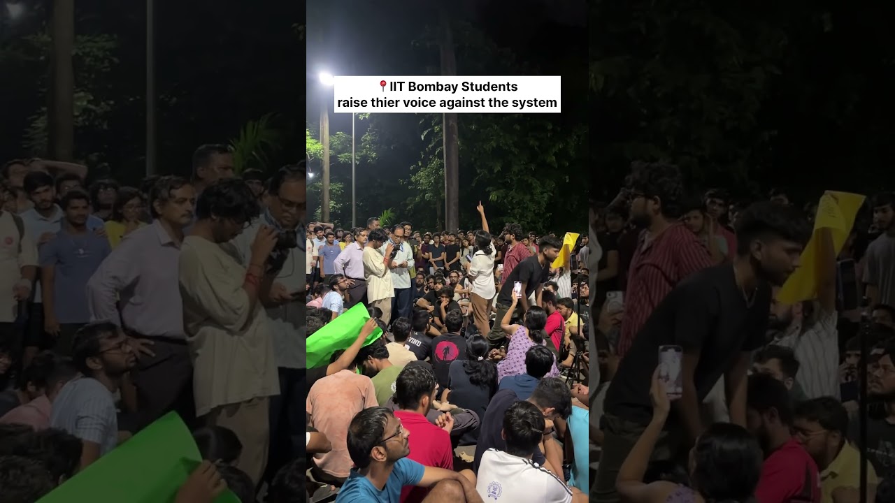 We want Justice 😔 #iitbombay #protest