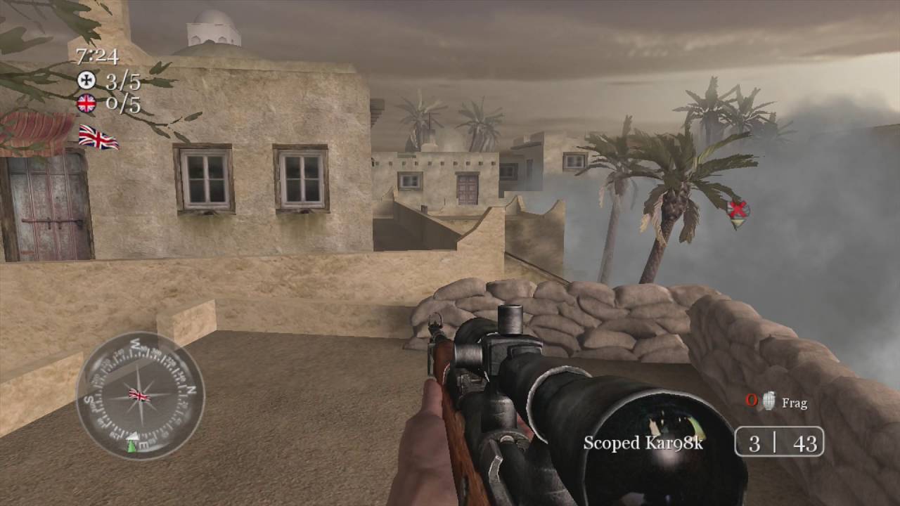 COD2 Capture The Flag. Matmata, Tunisia full match