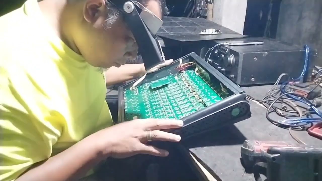 ACE PROFX-120USB MIXER 12 CHANNELS PART 1_9 CHANNELS NO SOUND- REPAIRED 