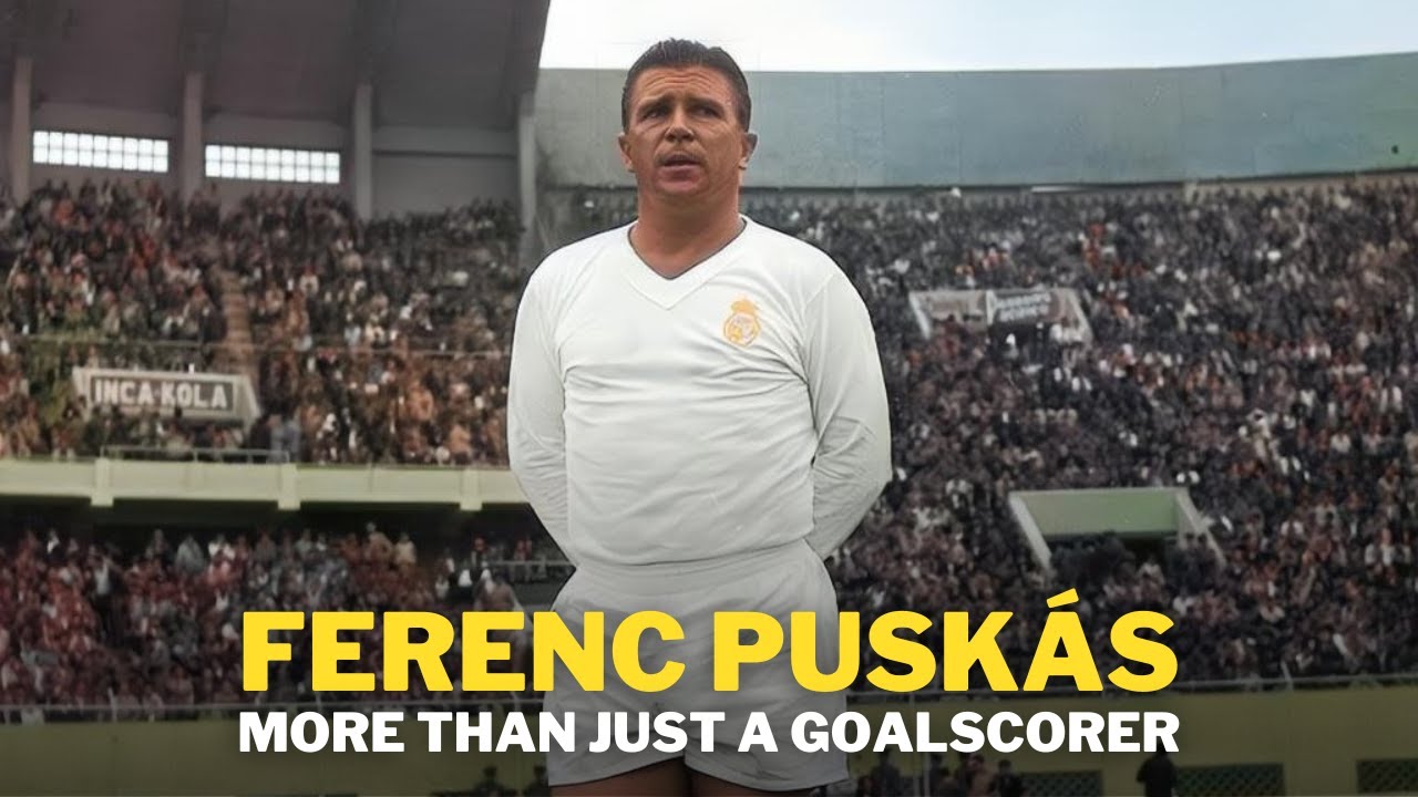 Ferenc Puskás ● Rare Footage ● Dribbling, Skills, Playmaking ● More than just a goalscorer