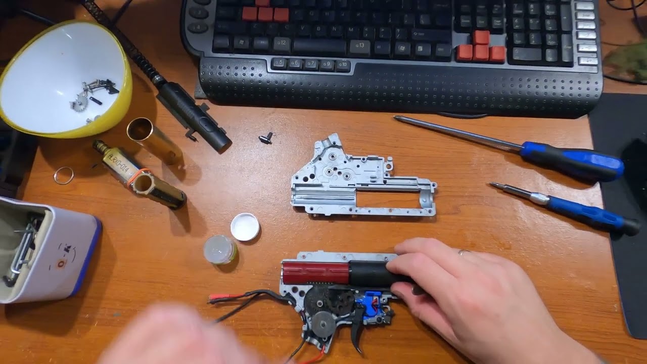 G&G SR15 E3 MOD2 - Ultimate assault rifle build - Disassembly & upgrades guide with range test