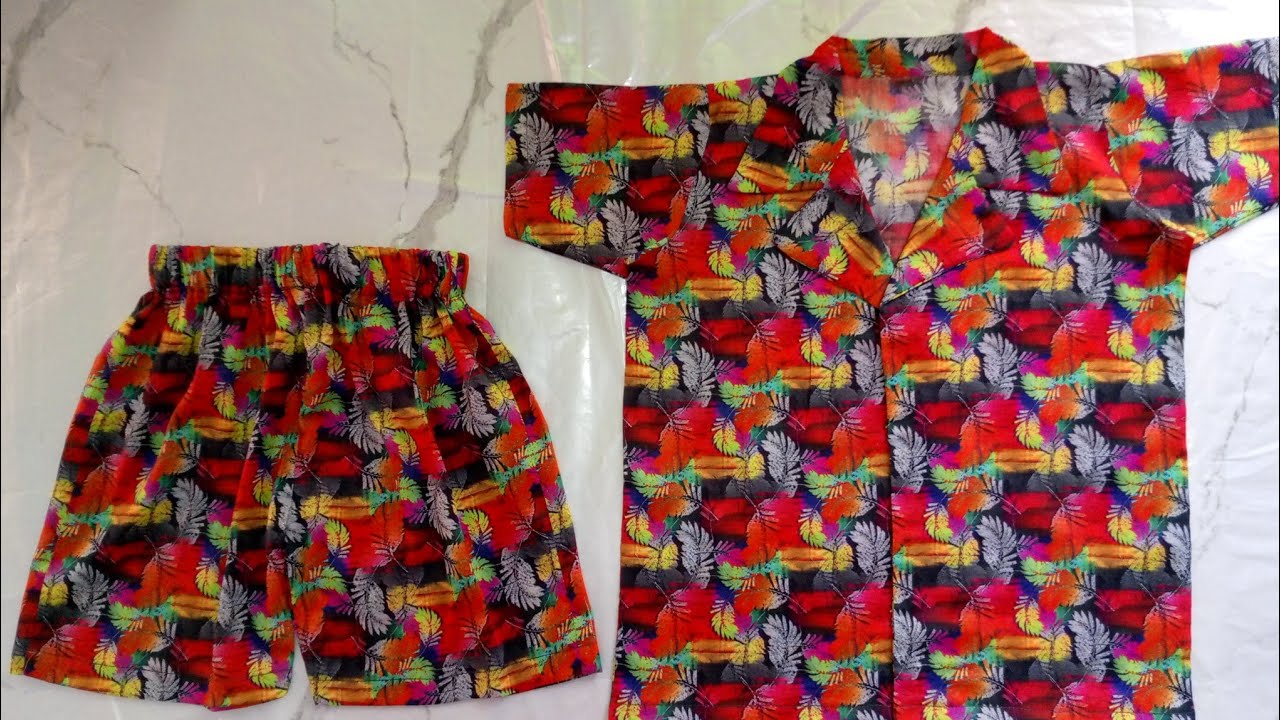 Baby boy nikar shirt cutting and stitching step by step for beginners || stitching center