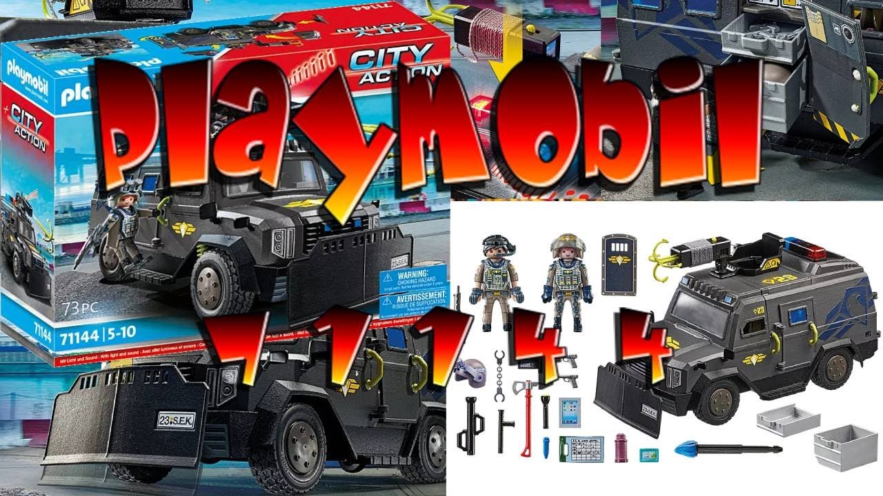 playmobil 71144 Véhicule d'intervention des forces spéciales